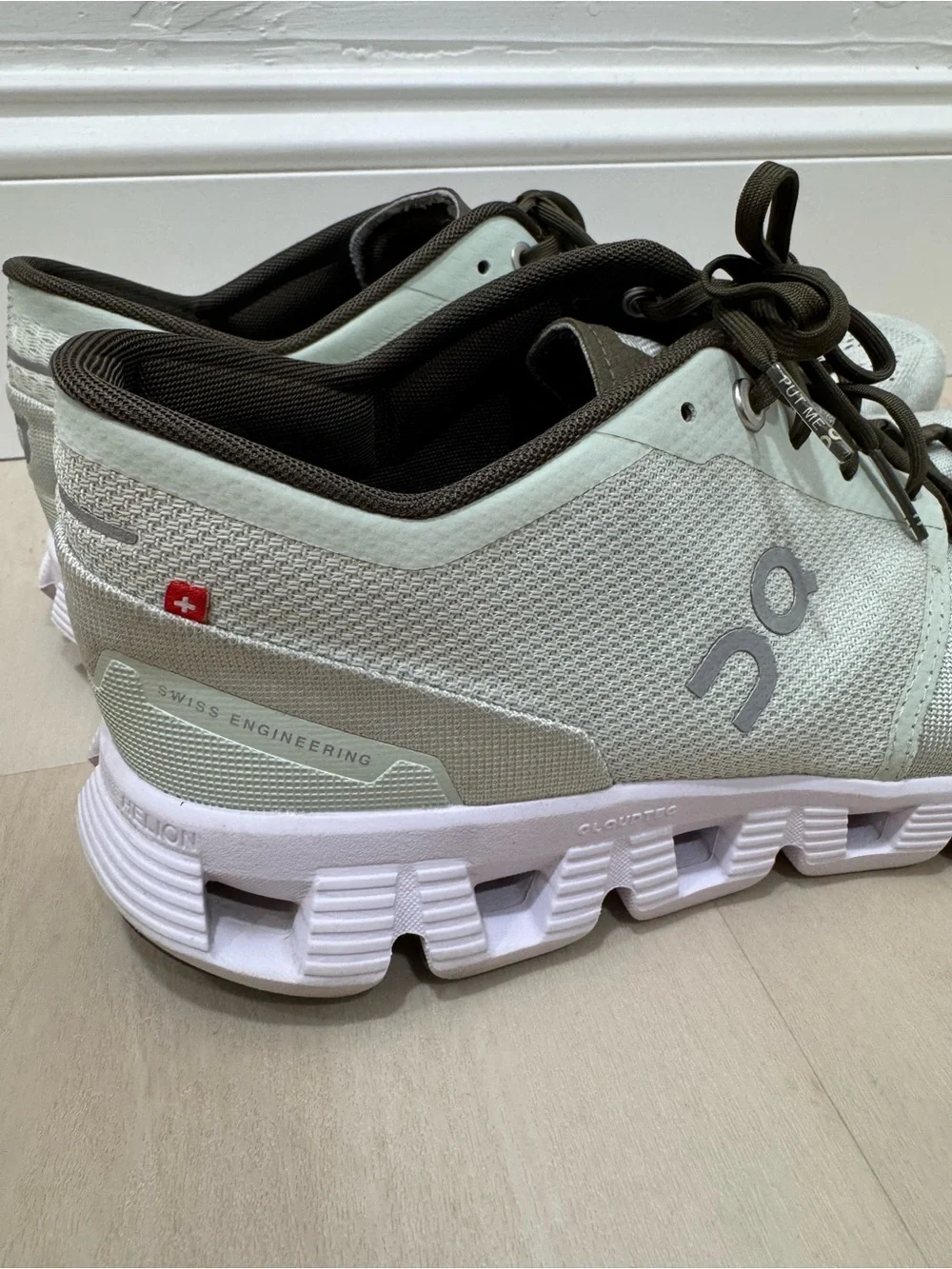 On Running X Cloud 2 Men's Shoe Aloe/White Green Men's 9.5